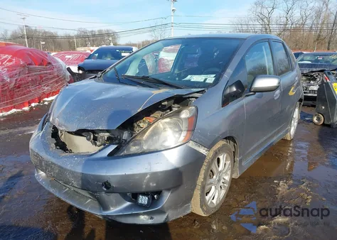 2009 Honda Fit Sport from USA, damaged, VIN JHMGE88469S072083
